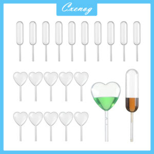 4ML Disposable Plastic Pipettes For Cupcakes, Suitable For Chocolate Strawberry Cupcakes Ice Cream Mini Cakes Waffles