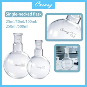 25-1000ML 24 Joint Lab Borosilicate Glass Rotary Evaporator Flask Round-Bottom Ware Lab Glassware