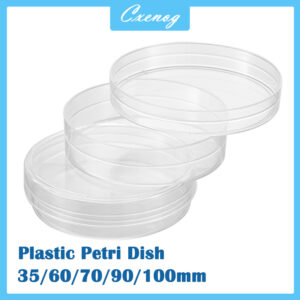 Plastic Petri Dishes 35/60/70/90/100mm Cell Culture Dish Reusable Lab Supplies