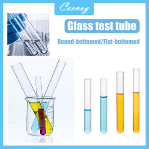 Transparent Test Tube Borosilicate U-shaped Bottom Laboratory School Education Supplies Glass Plant Propagation Tube